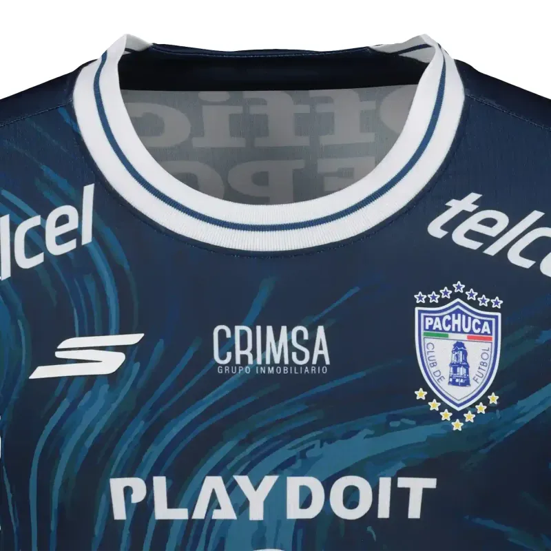 Playera De Los Tuzos Del Pachuca Visitante 2026, Liga Mx