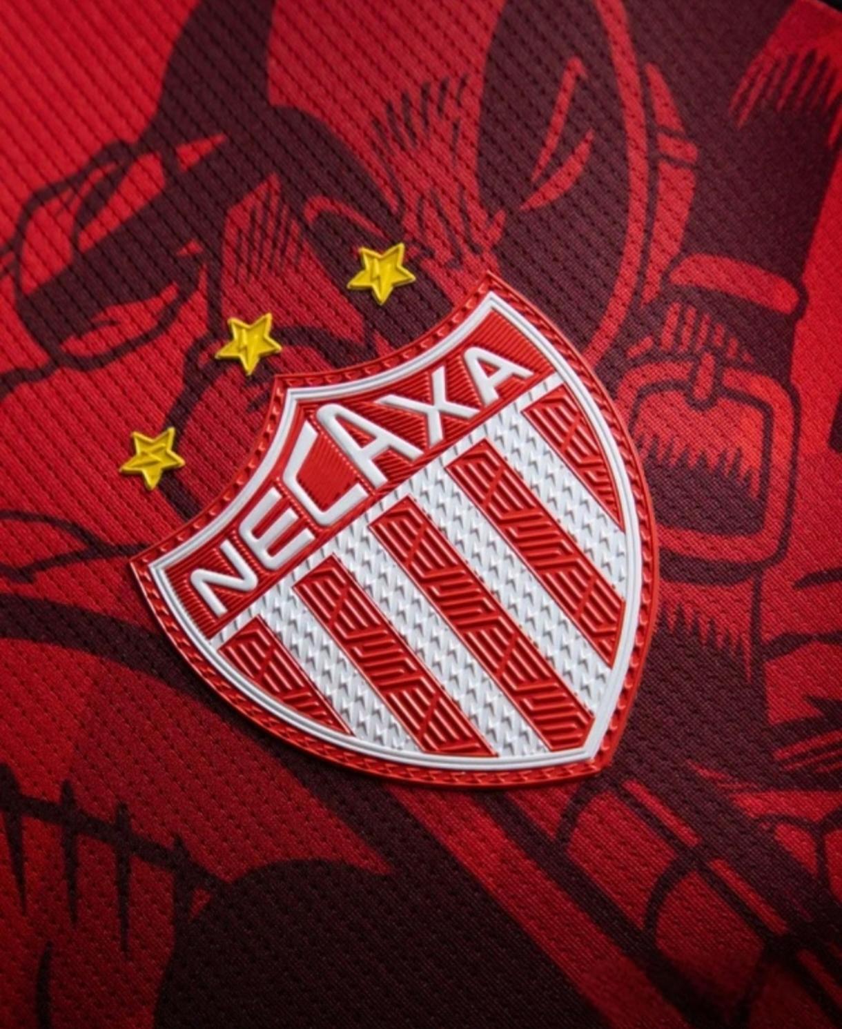 Playera Rayos Del Necaxa 2026 Deadpool, Rojo Conmemorativa