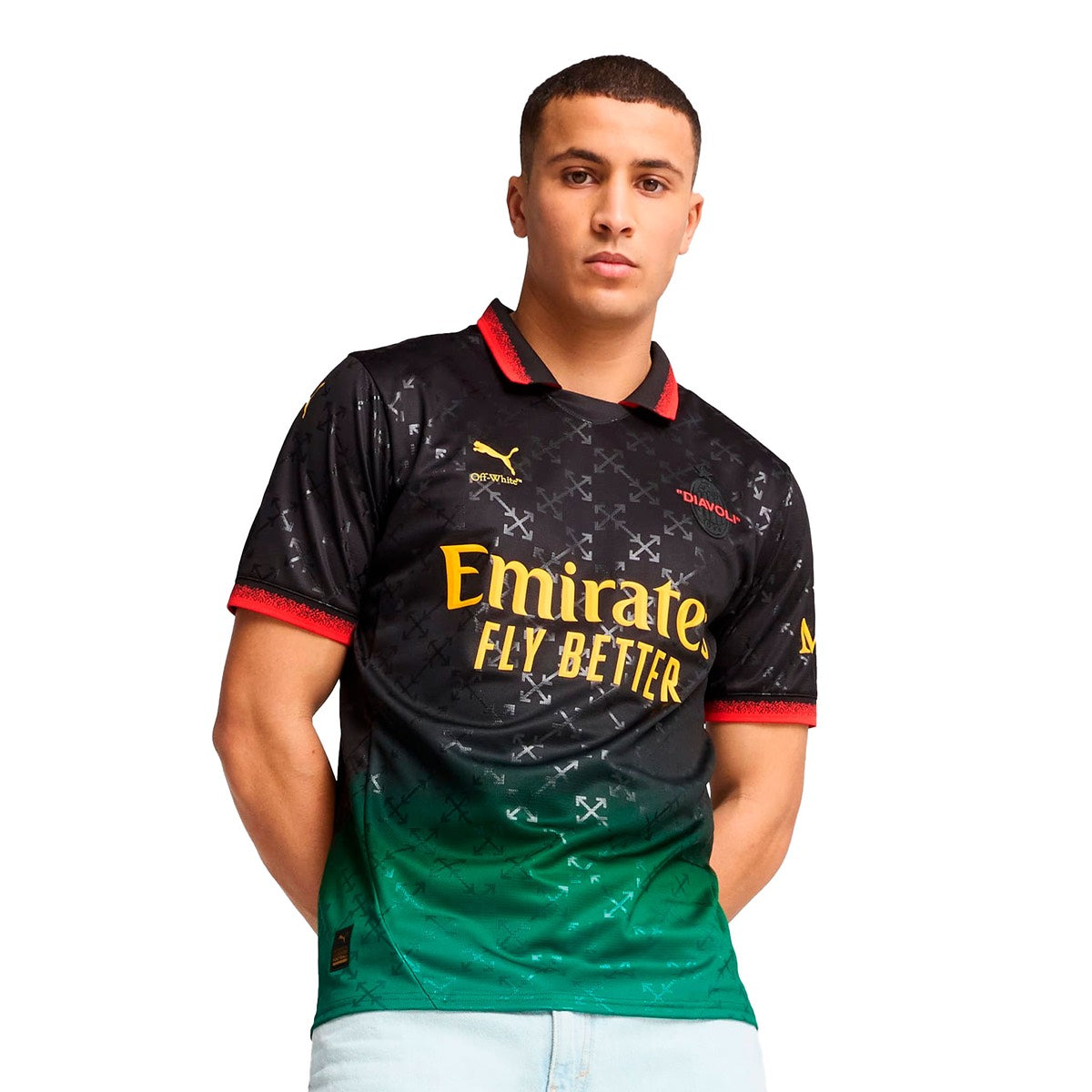 Jersey AC Milan 2025 Off-White, Edición Especial, Puma