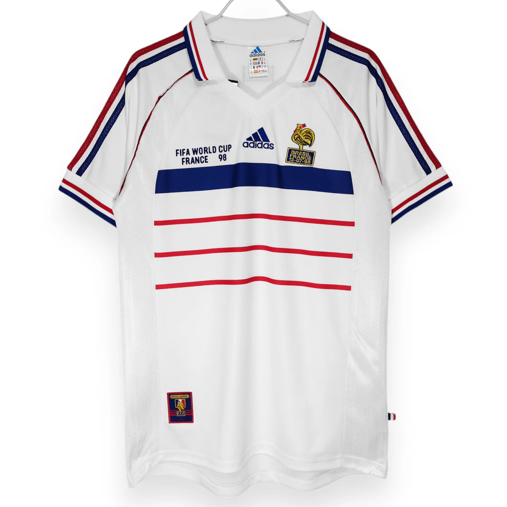 Jersey Francia 1998 Visitante, Edición Retro, Les Bleus