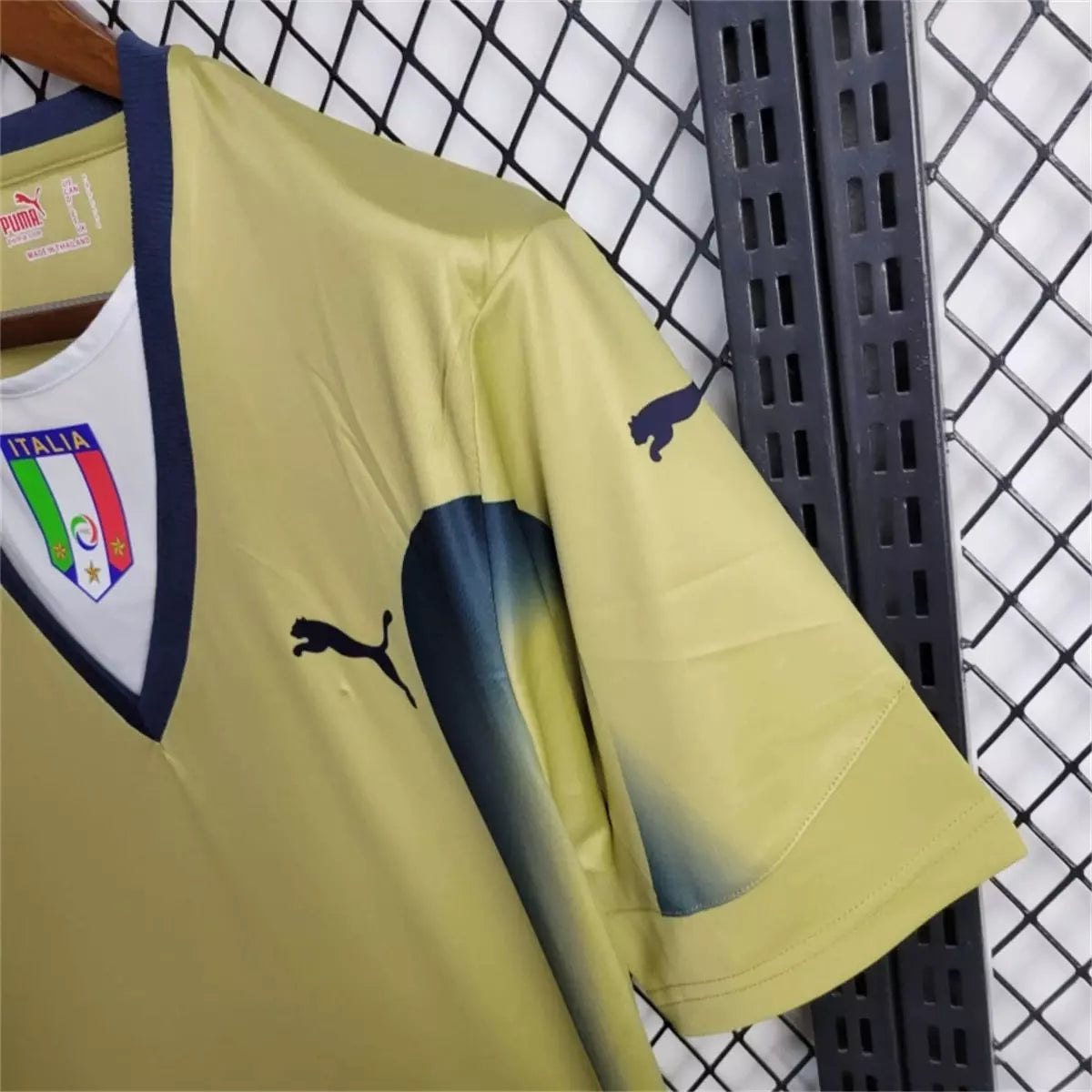 Jersey Italia 2006 Portero Manga, Original, Puma, Retro