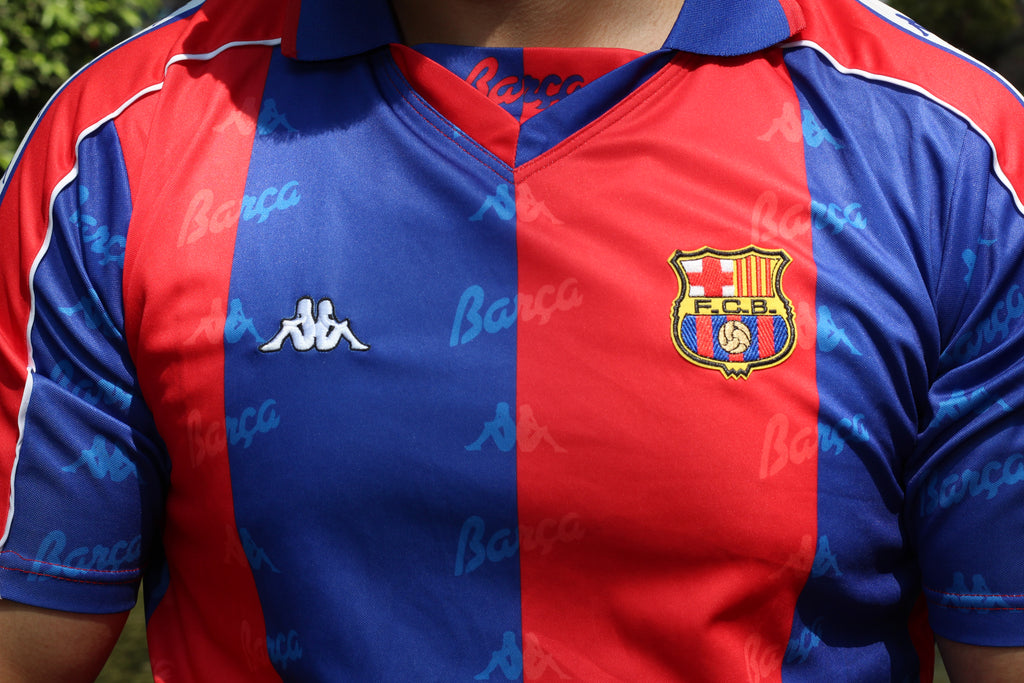 Jersey Barcelona 96-97 Local, Original, Kappa, Retro