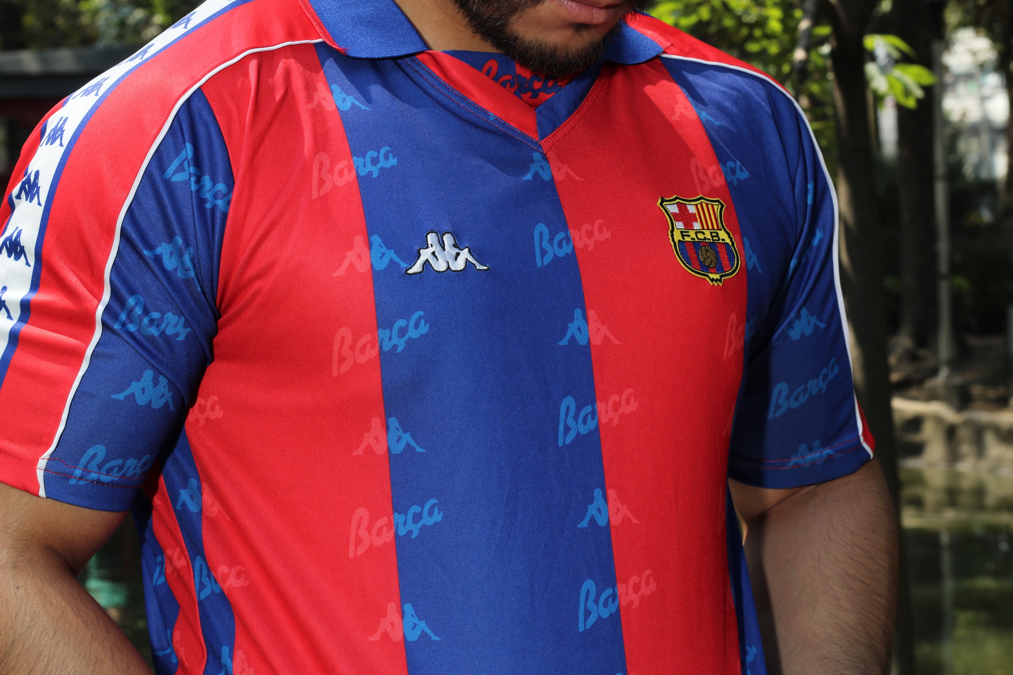Jersey Barcelona 96-97 Local, Original, Kappa, Retro