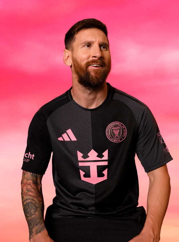 Jersey Inter de Miami Visitante 2026 Negra, Edición Oficial