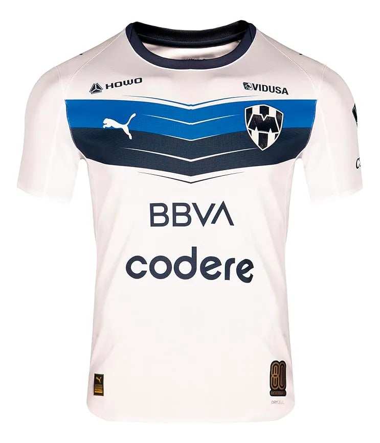 Jersey Monterrey Visitante Blanca 2026, Liga Mx