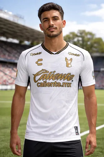 Playera Club Tijuana Visitante 2026, Blanco, Xolos, Liga Mx