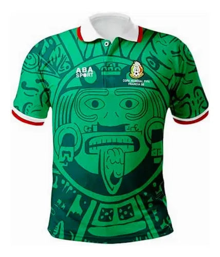 Jersey México 1998 Local Manga Corta, Retro, Aba Sport Agregar a favoritos