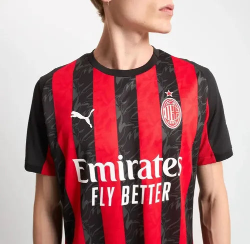 Playera Ac Milan Local 2026, Champions League Rojinegra Puma