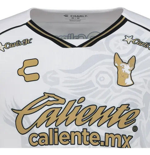 Playera Club Tijuana Visitante 2026, Blanco, Xolos, Liga Mx