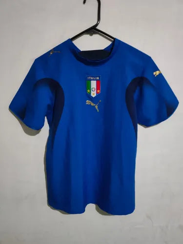 Jersey De Italia 2006 Local Manga Corta, Puma