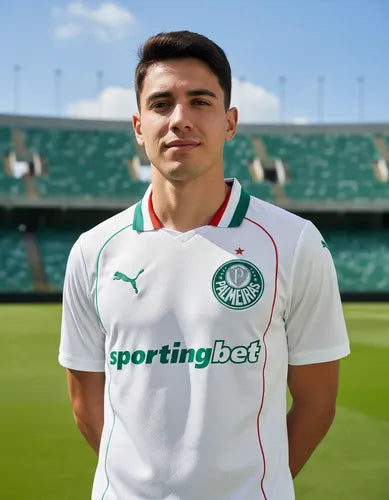 Playera De Palmeiras Visitante 2026, Blanco, Puma, Brasil