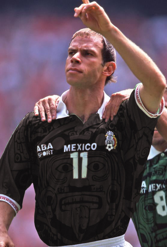 Jersey México 1998 Concepto Manga Corta, Retro, Aba Sport