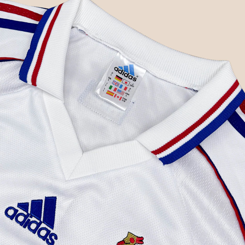 Jersey Francia 1998 Visitante, Edición Retro, Les Bleus