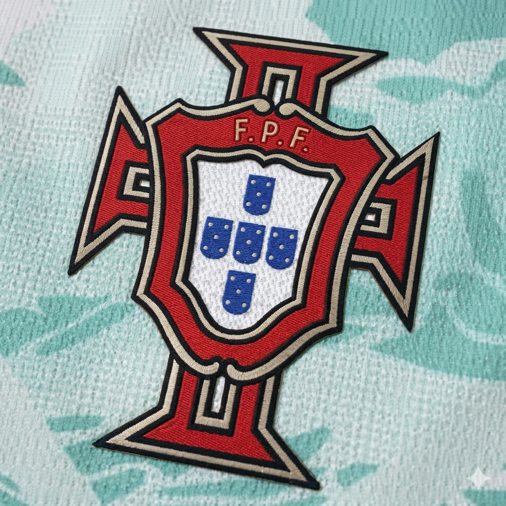 Jersey Seleção Portugal Alternativa Azul 2026, Edición Oficial, Copa del Mundo