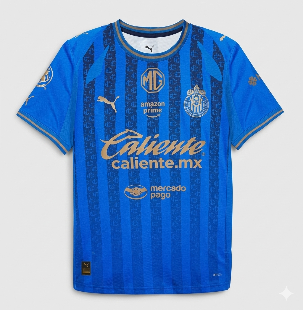 Playera Conmemorativa 120 Años Chivas Del Guadalajara 2026