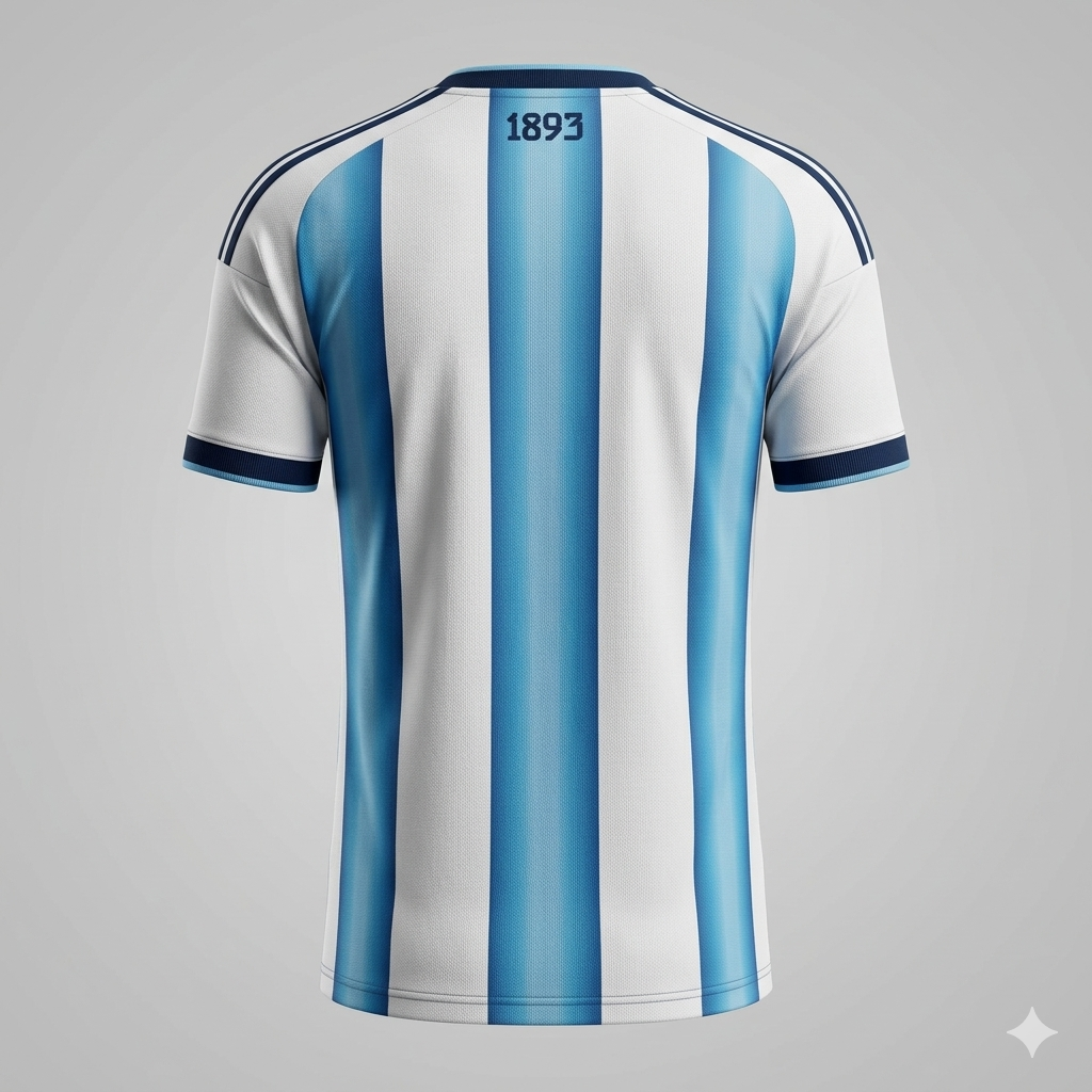 Jersey Argentina Local 2026, Edición Oficial, Albiceleste