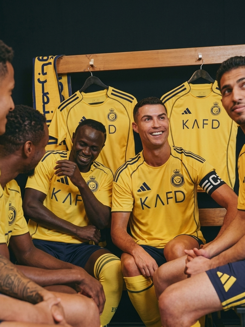 Jersey Al Nassr Local 2026, Nike, Arabia Saudita