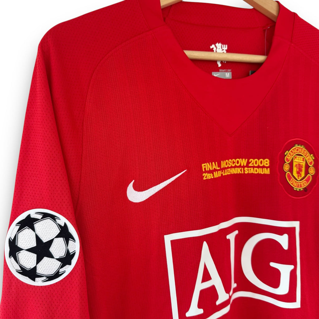 Jersey Manchester United 2007-2008 Local, Edición Retro, Red Devils