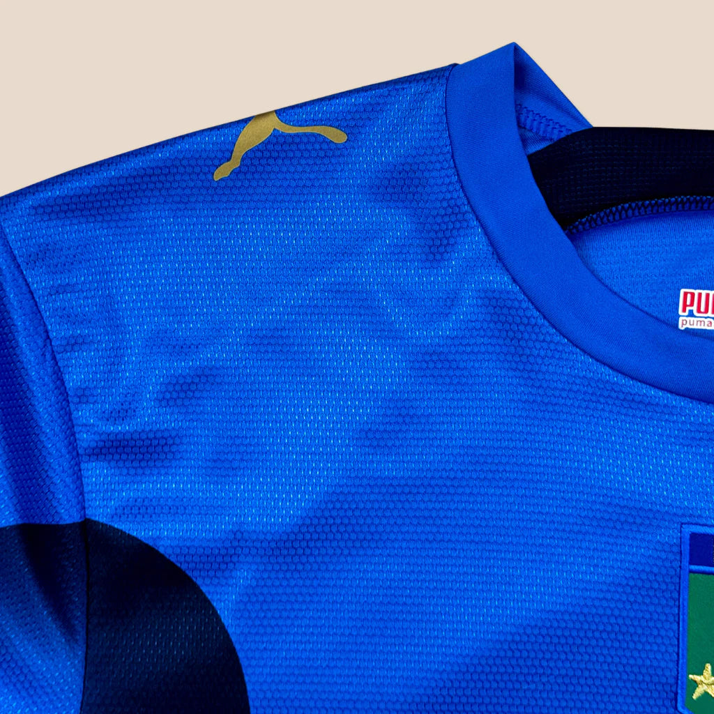 Jersey De Italia 2006 Local Manga Corta, Puma
