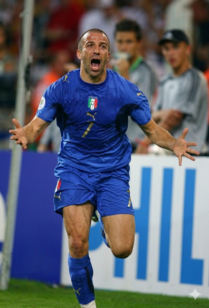 Jersey De Italia 2006 Local Manga Corta, Puma