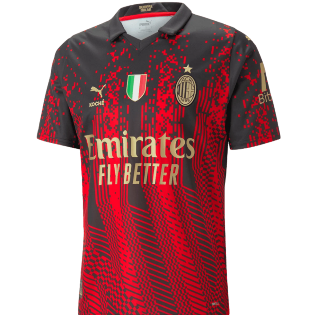 Jersey Milan 22-23 Koché Versión Fan, Retro, Puma