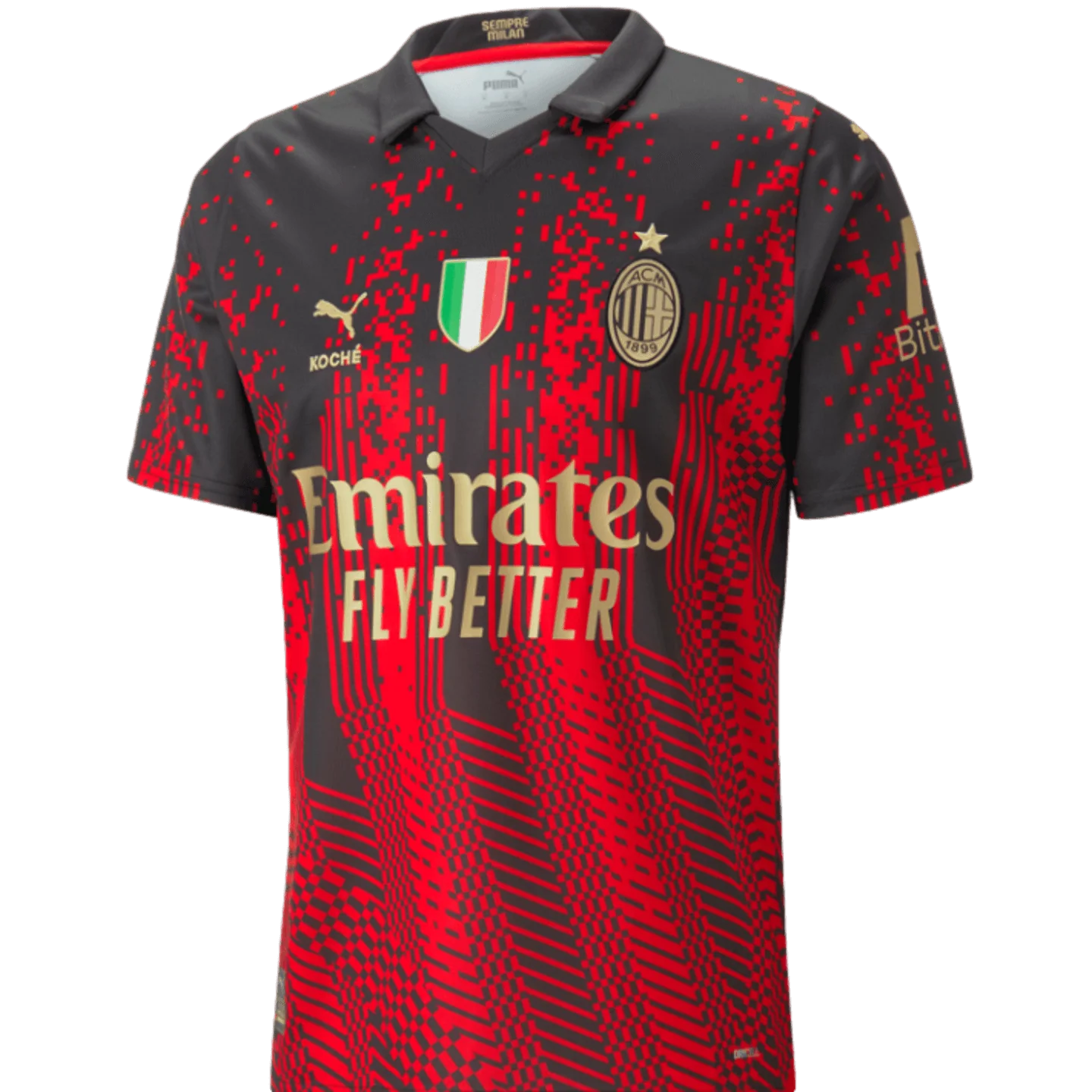Jersey Milan 22-23 Koché Versión Fan, Retro, Puma