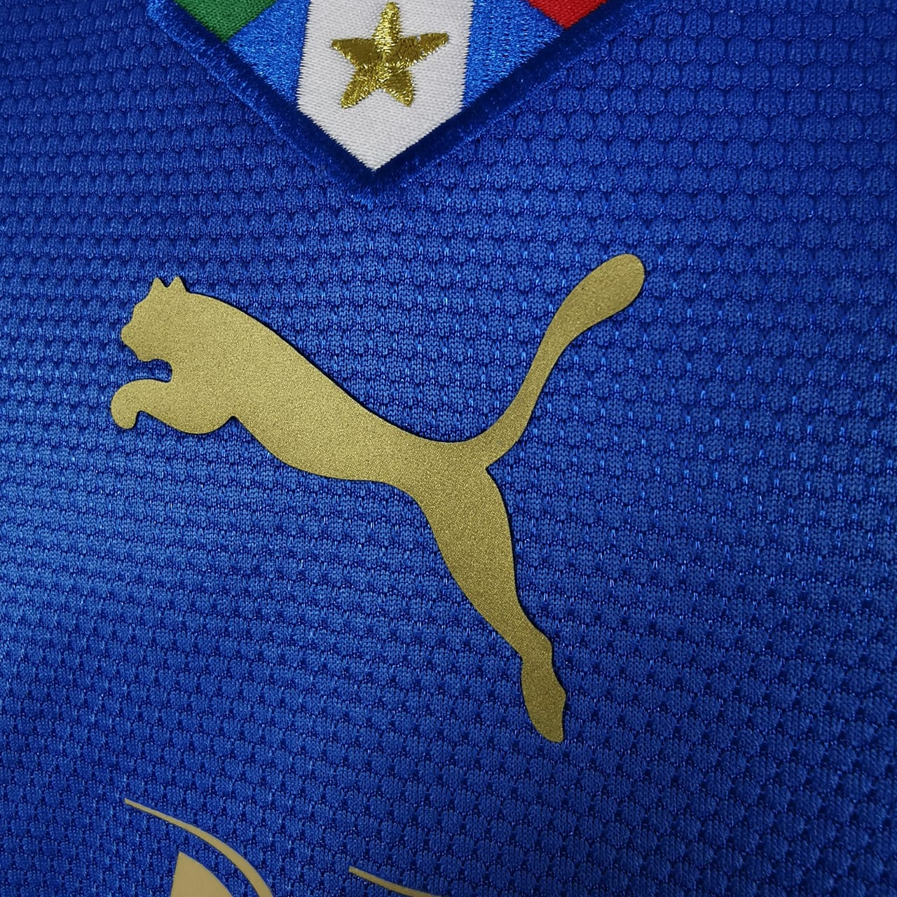 Jersey De Italia 2006 Local Manga Corta, Puma