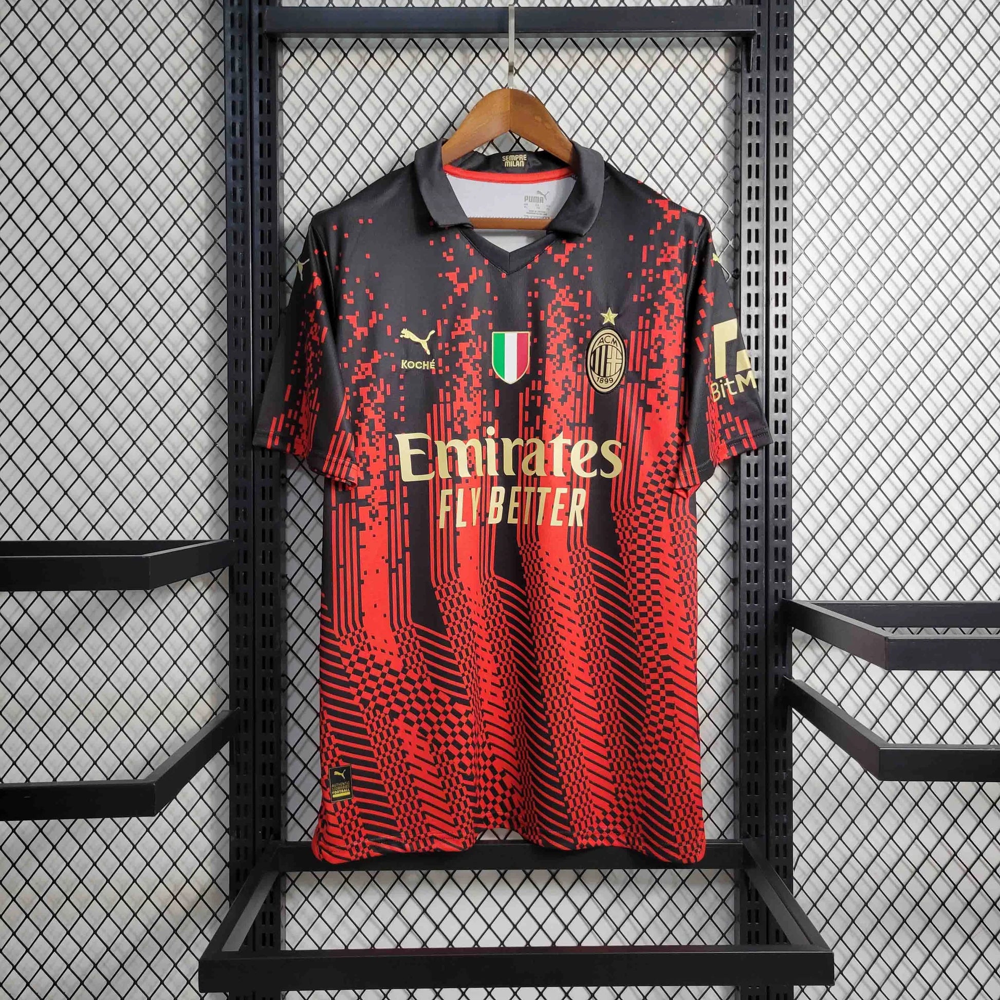 Jersey Milan 22-23 Koché Versión Fan, Retro, Puma