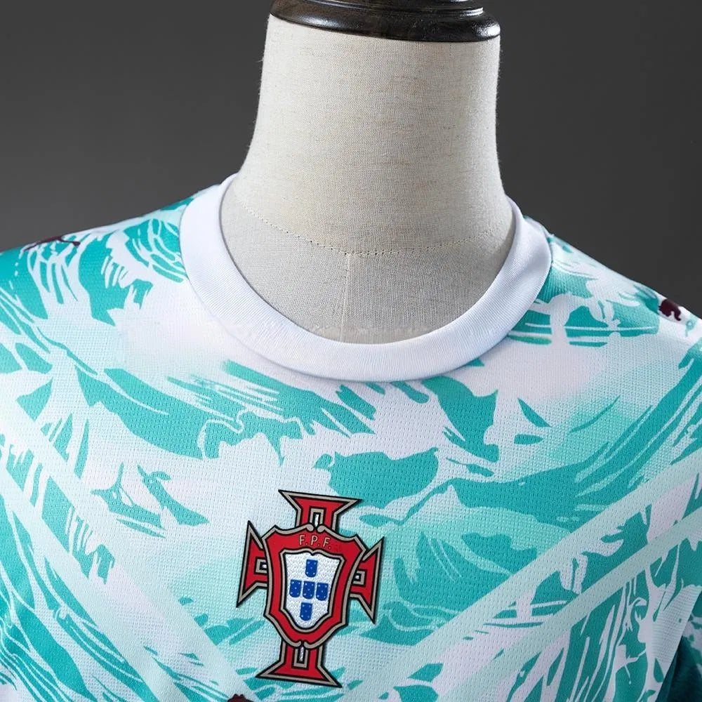 Jersey Seleção Portugal Alternativa Azul 2026, Edición Oficial, Copa del Mundo
