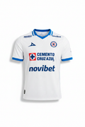 Jersey visitante Cruz Azul fondo blanco