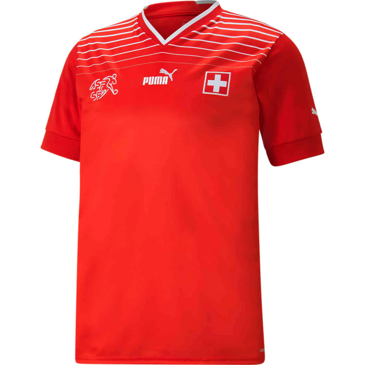 Jersey Selección De Suiza Local 2022-2023: Red Passion