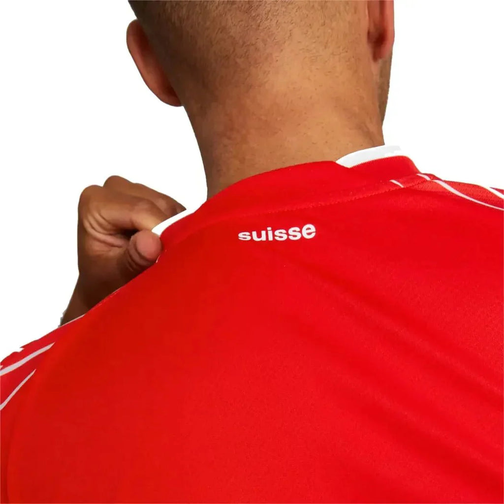 Jersey Selección De Suiza Local 2022-2023: Red Passion