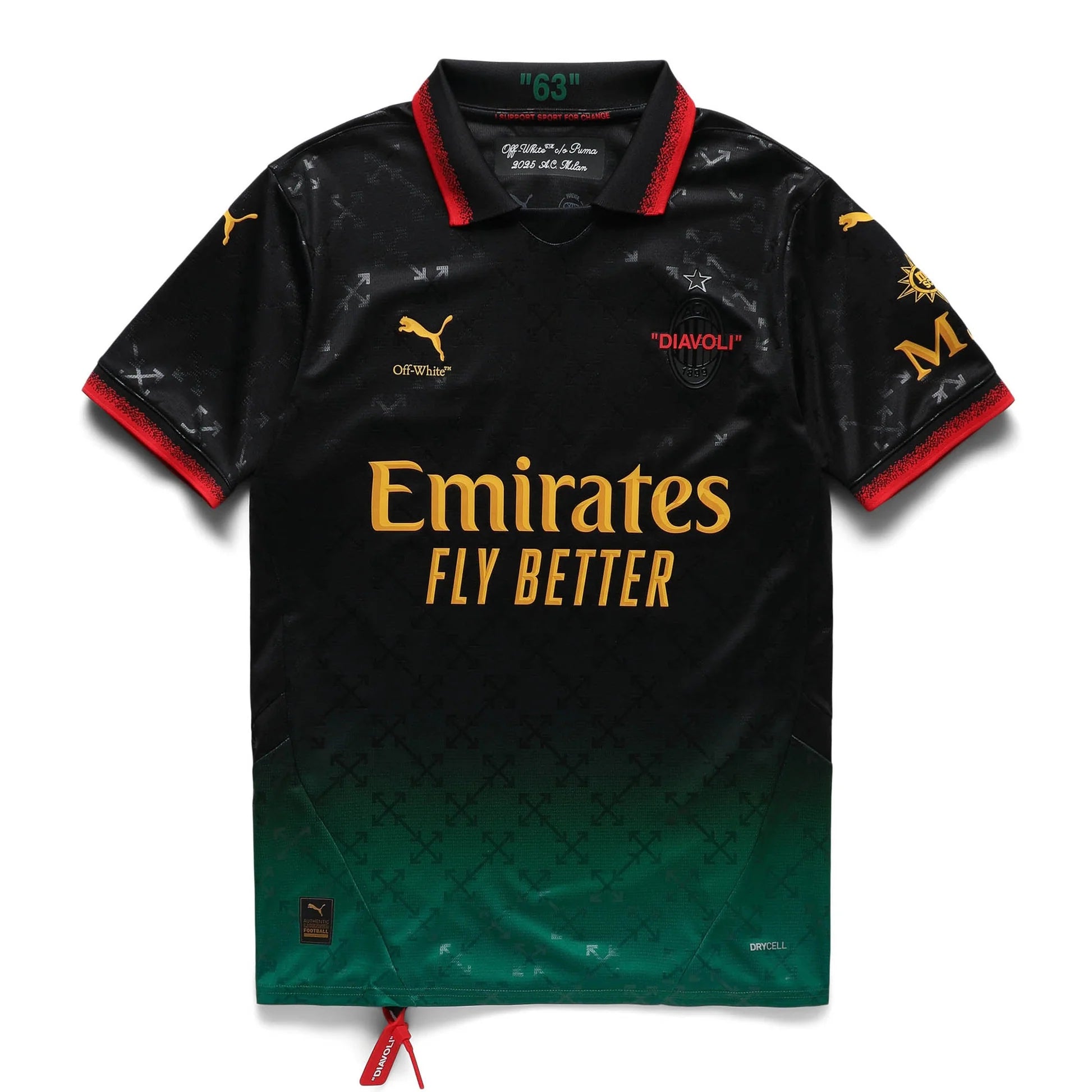 Jersey AC Milan 2025 Off-White, Edición Especial, Puma