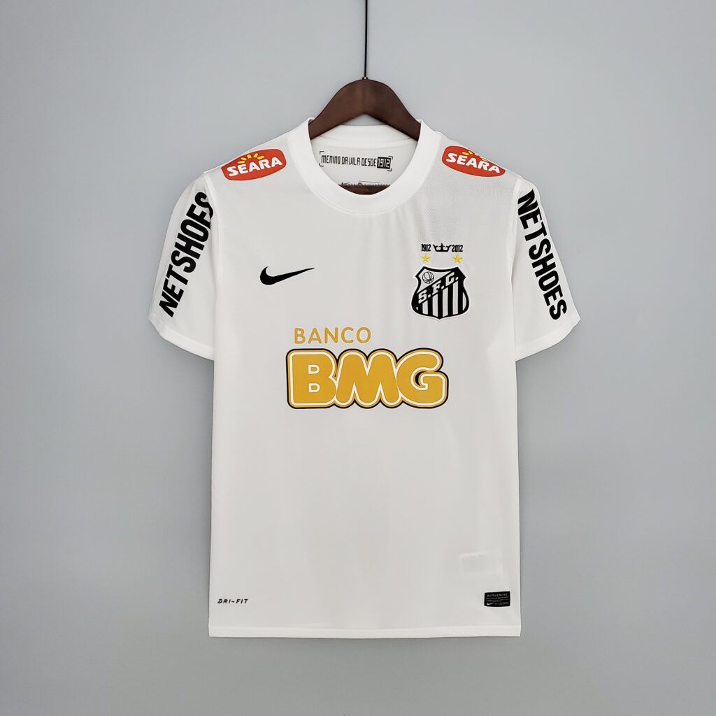 Jersey Santos FC Titular 2012/13, Edición Retro, Guerreros