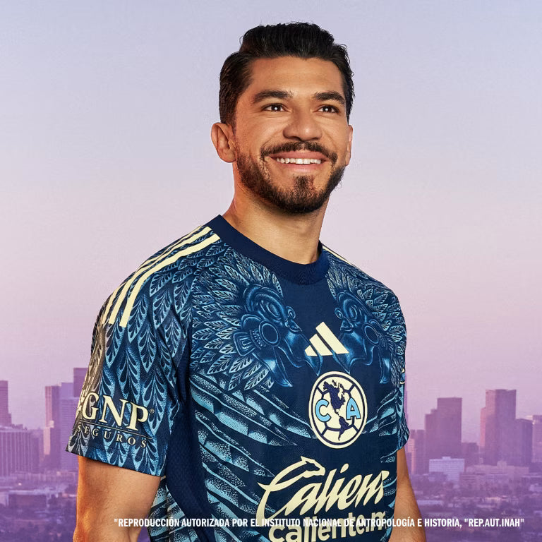 Jersey América Visitante 2025-2026, Adidas, Club América